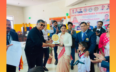 Hon’ble President of Nunchaku Association of India, Shri Vijay Kapoor, Inaugurates the Second Nunchaku Tournament