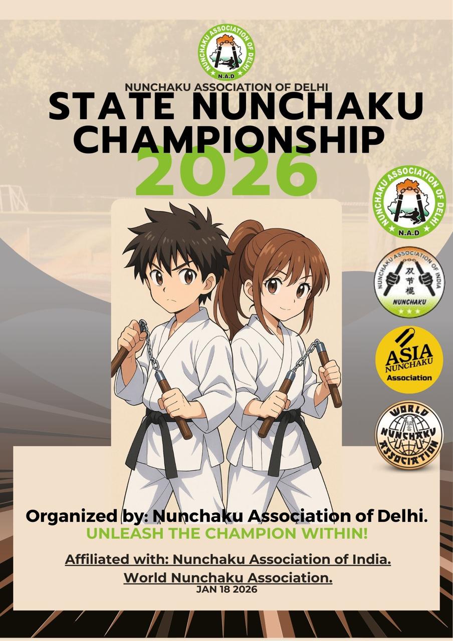 Banner 2nd New Delhi State Nunchaku Championship