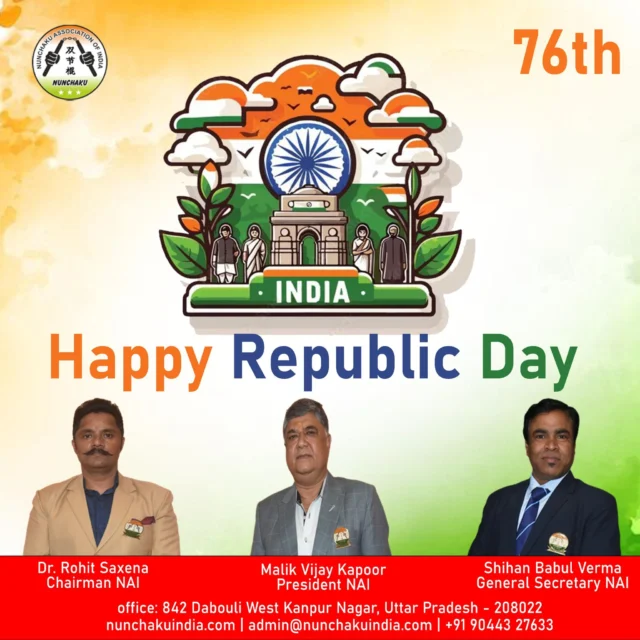 Happy Republic Day!

Today, we celebrate the spirit of democracy and the pride of being Indian. Let’s honor the sacrifices of our heroes and continue to uphold the values of our Constitution. 🌟

#RepublicDay  #ProudIndian  #UnityInDiversity #nunchaku #nunchakufreestyle #nunchakuindia